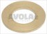 brass washer flat o 17x9x1 mm