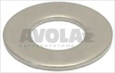 WASHER FLAT LARGE M8