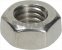 mid hexagonal nut m6