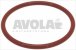 o ring gasket 0178 red silicone
