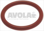 RED SILICONE O-RING 04112