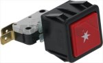 RED PUSH-BUTTON IGNITER 12A 250V