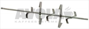 THREE-PADDLE SHAFT 360 mm