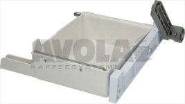 SET OF DRIP TRAYS 180x155 mm