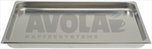 S/STEEL DRIP TRAY GN 2/1 650x530xH40 mm