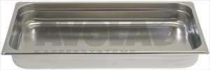 S/STEEL DRIP TRAY GN 1/1 530x325xH65 mm