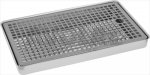 STAINLESS STEEL DRIP TRAY 300x180xh30 mm