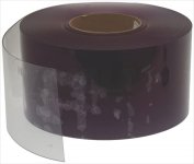 CURTAIN OF TRANSPARENT PVC