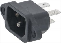 SNAP-IN PLUG 15A 250V