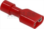 FEMALE RED FASTON F 6.3x0.8 mm