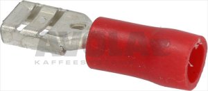 RED CABLE TERM F 4.8x0.8 mm 1 PCS