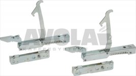 RIGHT/LEFT HINGE KIT WITH ROLLER HOLDER