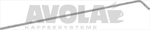 STAINLESS STEEL DOOR ROD 545 mm