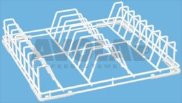 PLATE RACK 460x460x100 mm