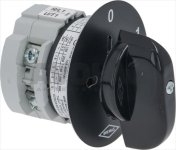 BIPOLAR SELECTOR SWITCH 16A 380V