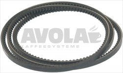 TOOTHED BELT SPZX 1850