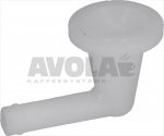 HOSE-END ELBOW FOR RINSE AID INJECTOR