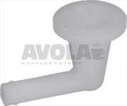HOSE-END ELBOW FOR RINSE AID INJECTOR