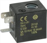 COIL SIRAI Z614A 230V 50Hz