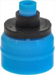 OUTLET REDUCER T&P 1 l/min BLUE