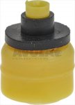 OUTLET REDUCER T&P 2.5L/min YELLOW
