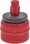 OUTLET REDUCER T&P 0.25L/min RED