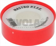 PTFE Thread Seal Tape – 12 m x 12 mm – -200 to +260 °C