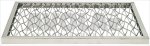 STAINLESS STEEL GRILL 426x323x20 mm