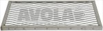 S/STEEL PAN SUPPORT GRID 540x340x20 mm