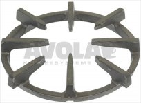 PAN SUPPORT FOR 1 BURNER