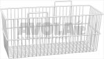 BASKET 635x245xh285 mm