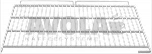 PLASTICIZED SHELF 592x485 mm LH