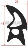 OVEN DOOR GASKET 4500 mm