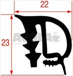 OVEN DOOR GASKET 785x470 mm