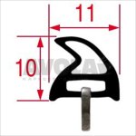 OVEN DOOR GASKET 590x340 mm