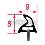 OVEN DOOR GASKET 350x230 mm