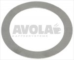 GASKET FOR OVEN LAMP RECEPTACLE