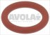 o ring 04075 red silicone