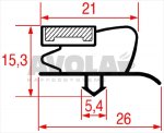 SNAP-IN GASKET 420x400 mm