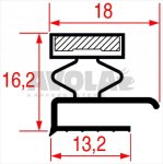 MIDDLE-EDGED GASKET 1552x322 mm