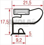 MIDDLE EDGED GASKET 635x598 mm