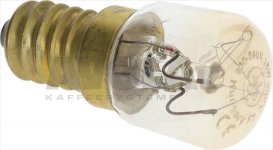 OVEN LAMP E14 15W 230V