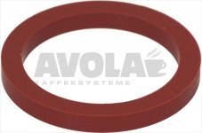 GASKET FOR OVEN LAMP RECEPTACLE