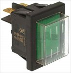 GREEN INDICATOR LAMP 220V