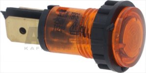 ORANGE INDICATOR LAMP 230V