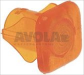 ORANGE LAMP RECEPTACLE