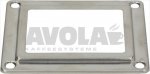 FRAME FOR OVEN LAMP RECEPTACLE