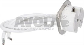 HALOGEN LAMP RECEPTACLE G4 20W 12V
