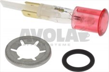 RED INDICATOR LAMP 240V