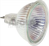 HALOGENLAMPE MIT GLAS GU5.3 50W 12V